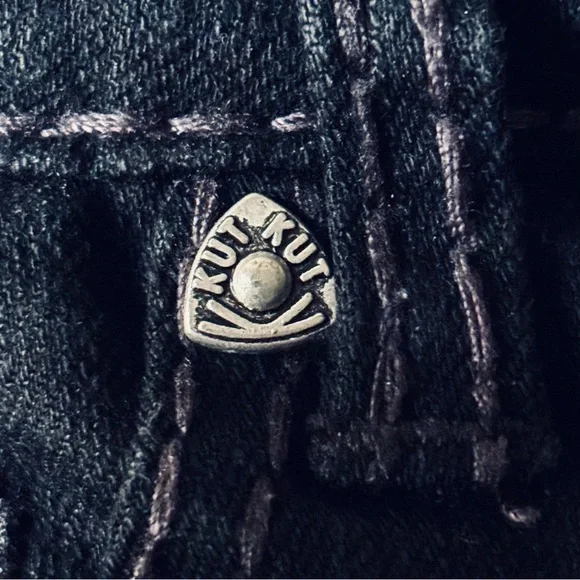 KUT from the Kloth Women's Black 5-Pocket Boot Cut Jeans - Picture 14 of 15